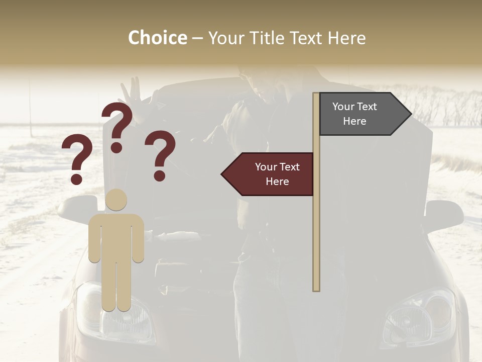 Repair Road Cell PowerPoint Template