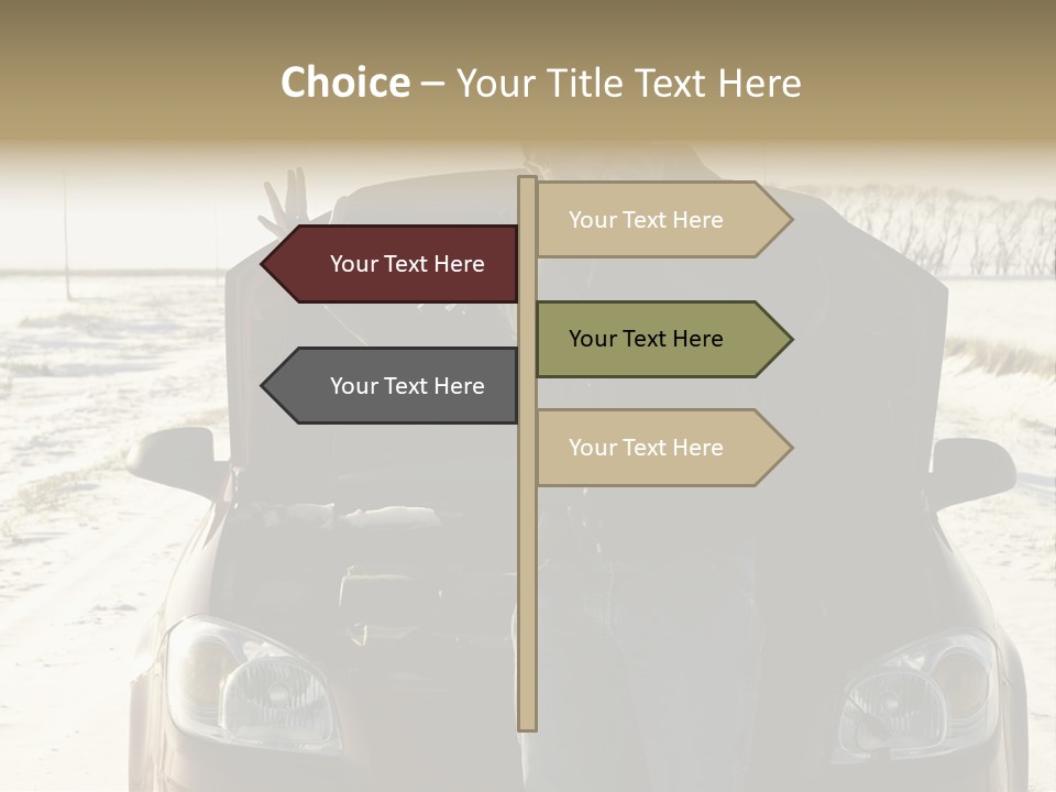 Repair Road Cell PowerPoint Template