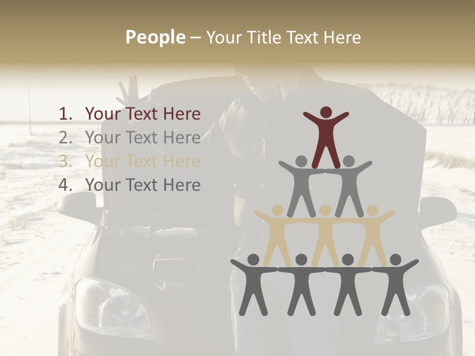 Repair Road Cell PowerPoint Template