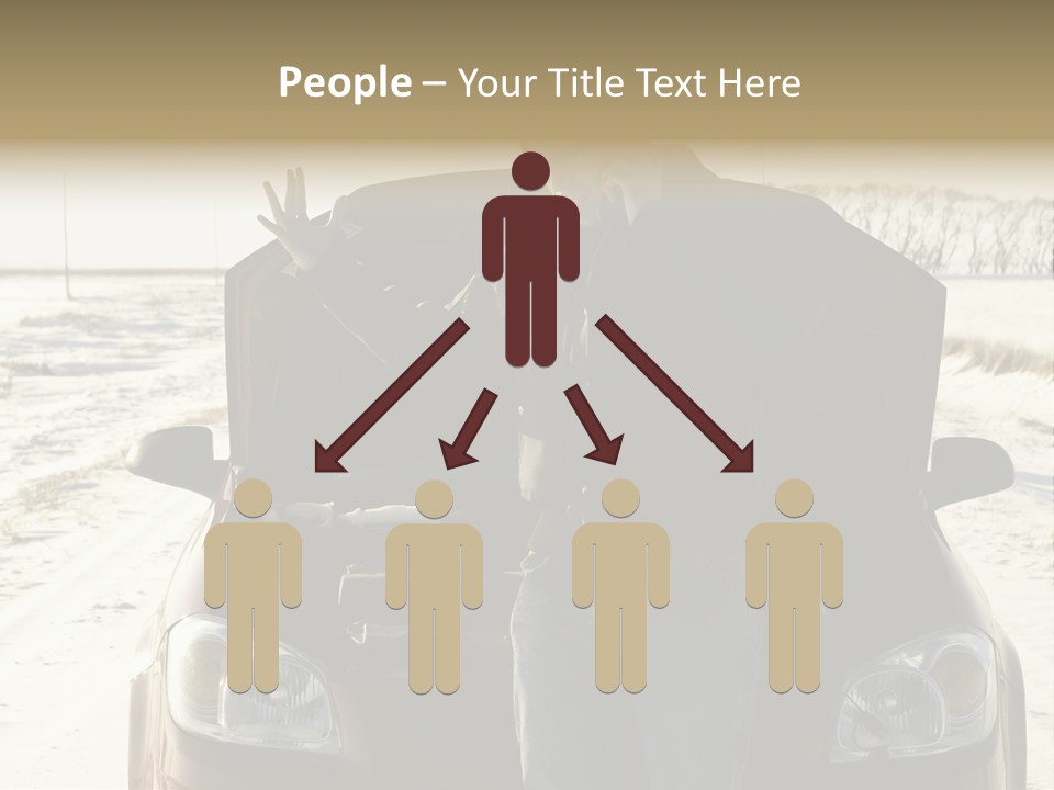 Repair Road Cell PowerPoint Template