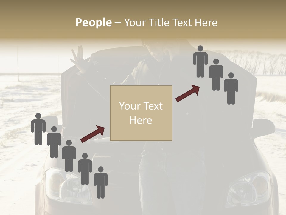 Repair Road Cell PowerPoint Template