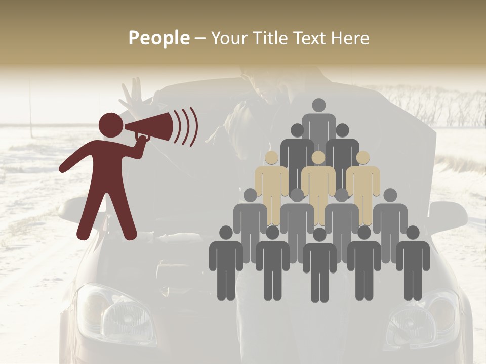 Repair Road Cell PowerPoint Template