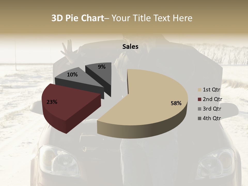 Repair Road Cell PowerPoint Template