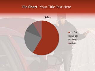 Road Automobile Phone PowerPoint Template