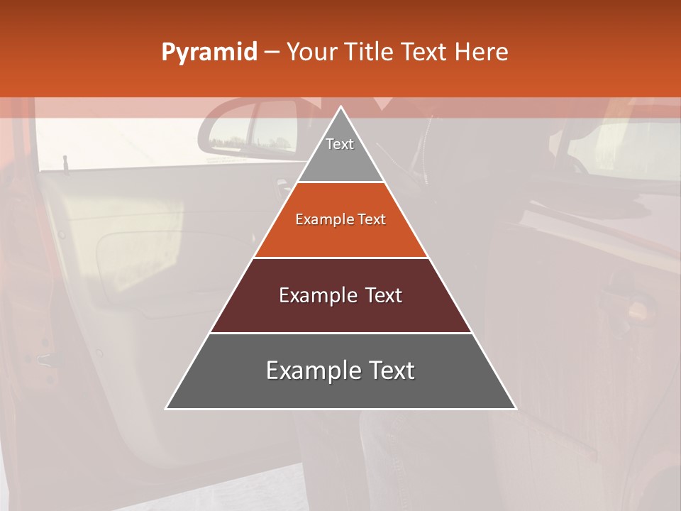 Road Jeans Engine PowerPoint Template