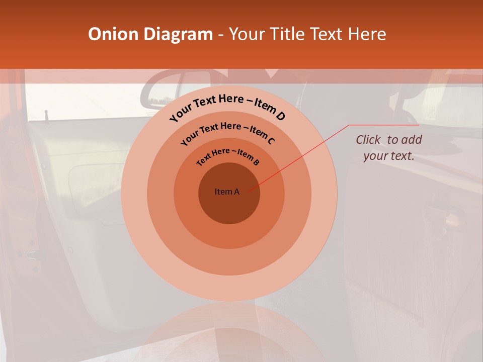 Road Jeans Engine PowerPoint Template