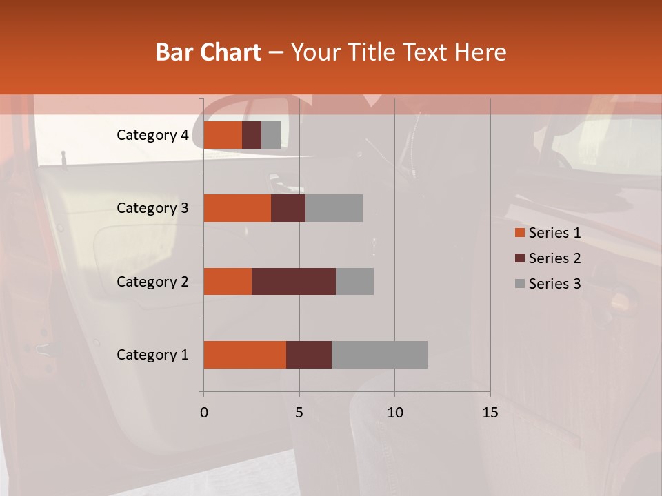 Road Jeans Engine PowerPoint Template