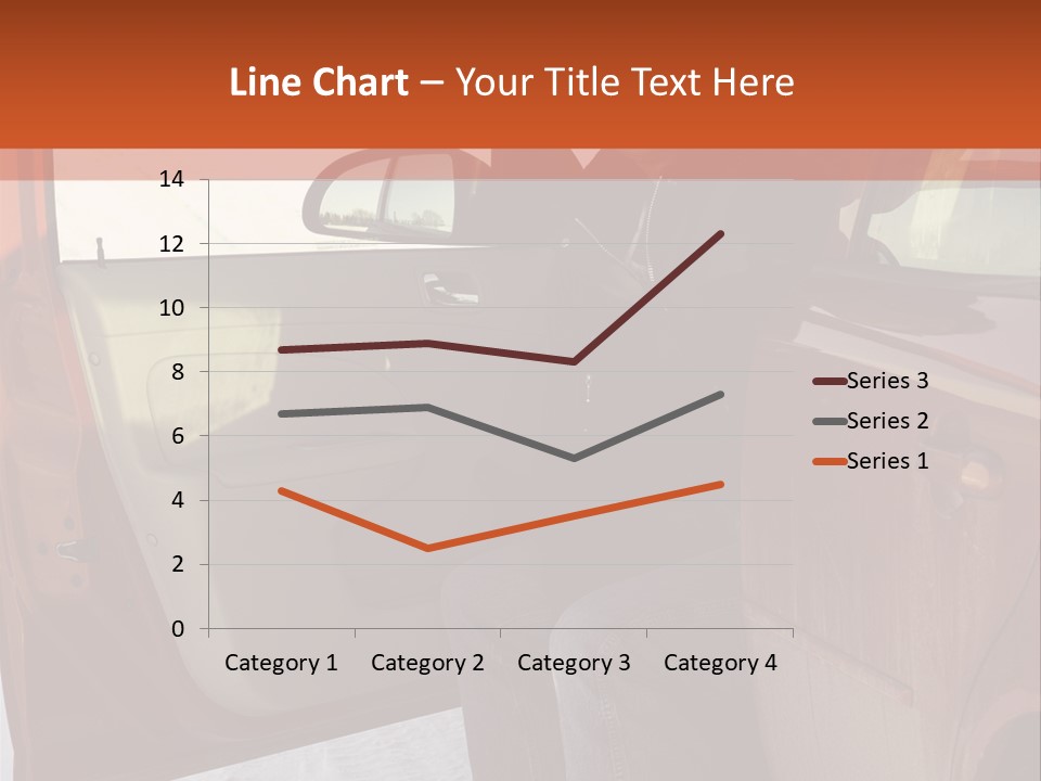 Road Jeans Engine PowerPoint Template