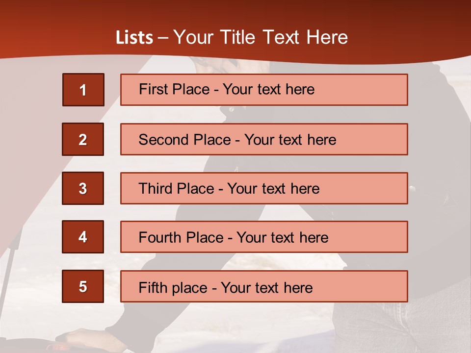 Unhappy Jeans Snow PowerPoint Template