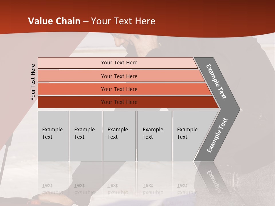 Unhappy Jeans Snow PowerPoint Template