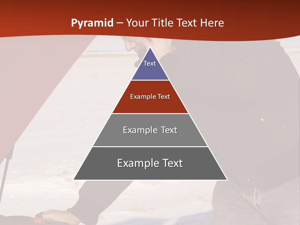 Unhappy Jeans Snow PowerPoint Template