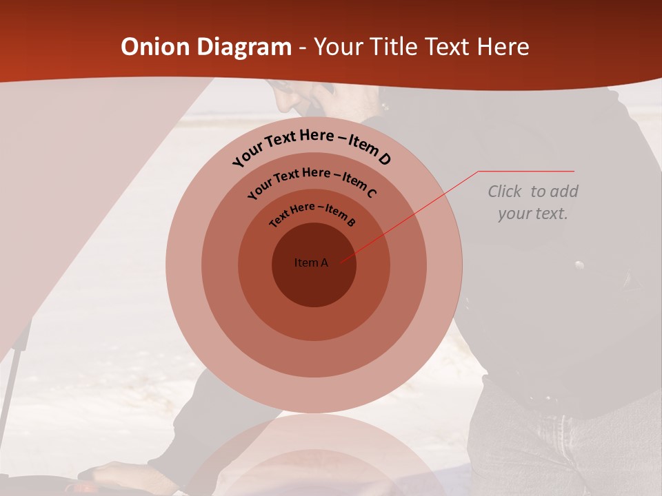 Unhappy Jeans Snow PowerPoint Template