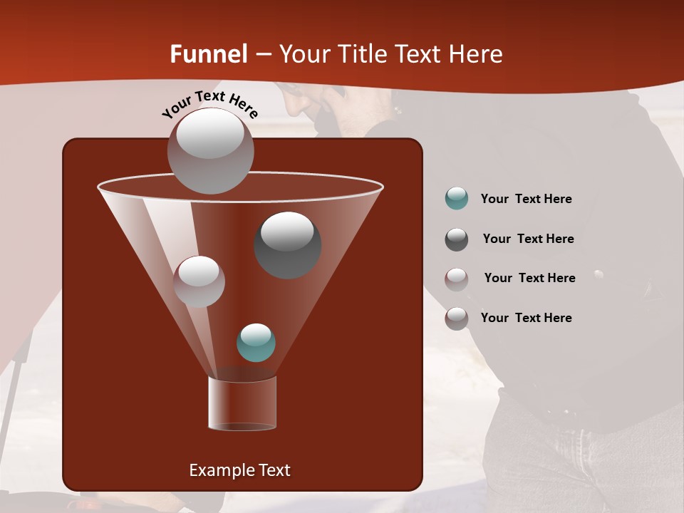 Unhappy Jeans Snow PowerPoint Template