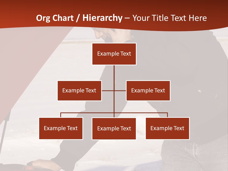 Unhappy Jeans Snow PowerPoint Template