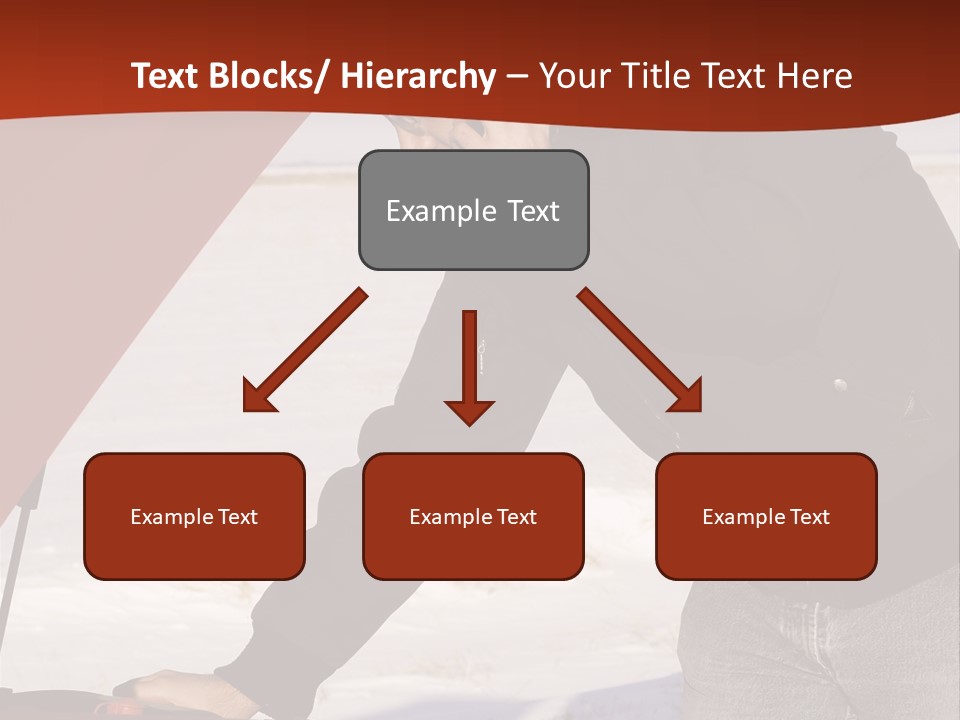 Unhappy Jeans Snow PowerPoint Template