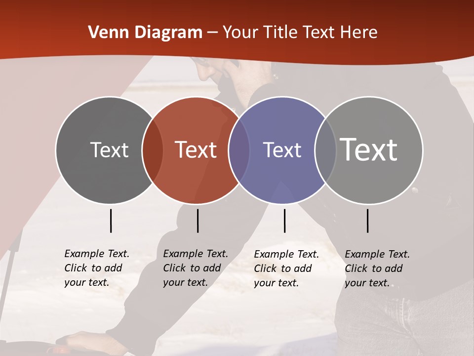 Unhappy Jeans Snow PowerPoint Template