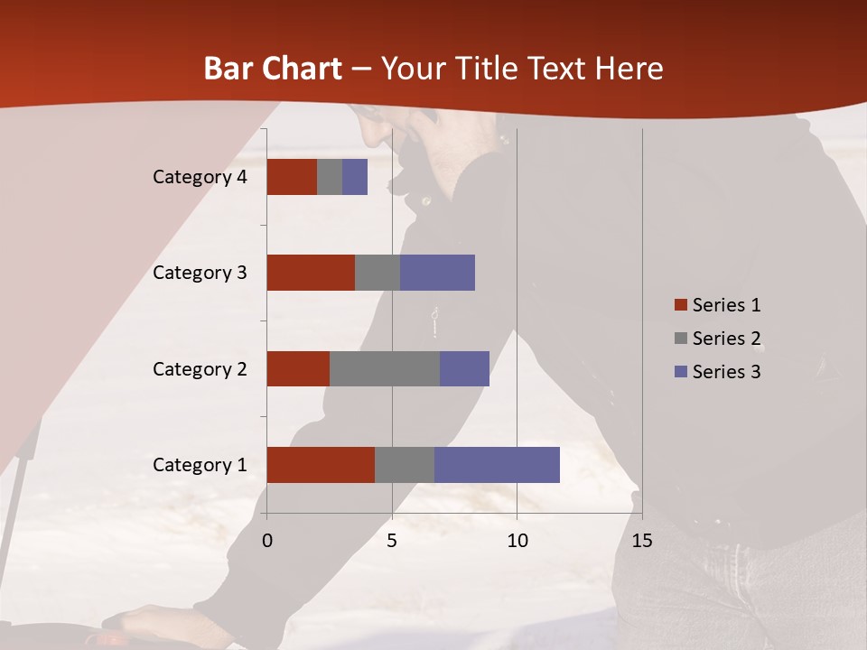 Unhappy Jeans Snow PowerPoint Template