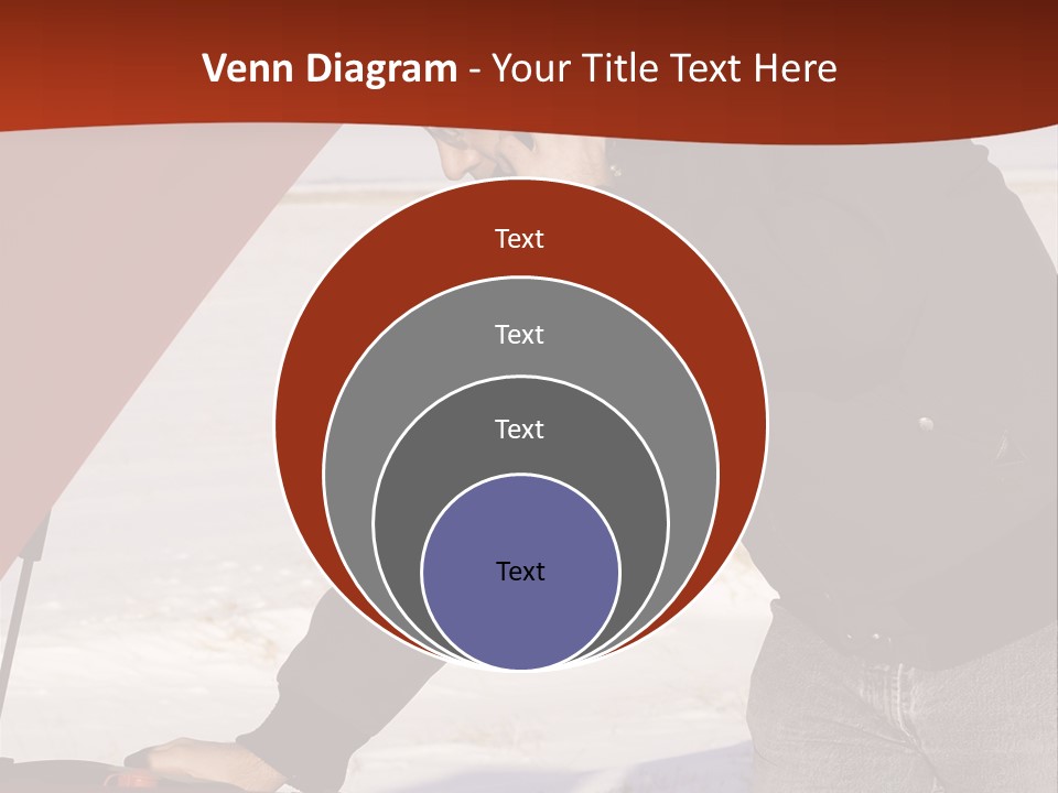 Unhappy Jeans Snow PowerPoint Template