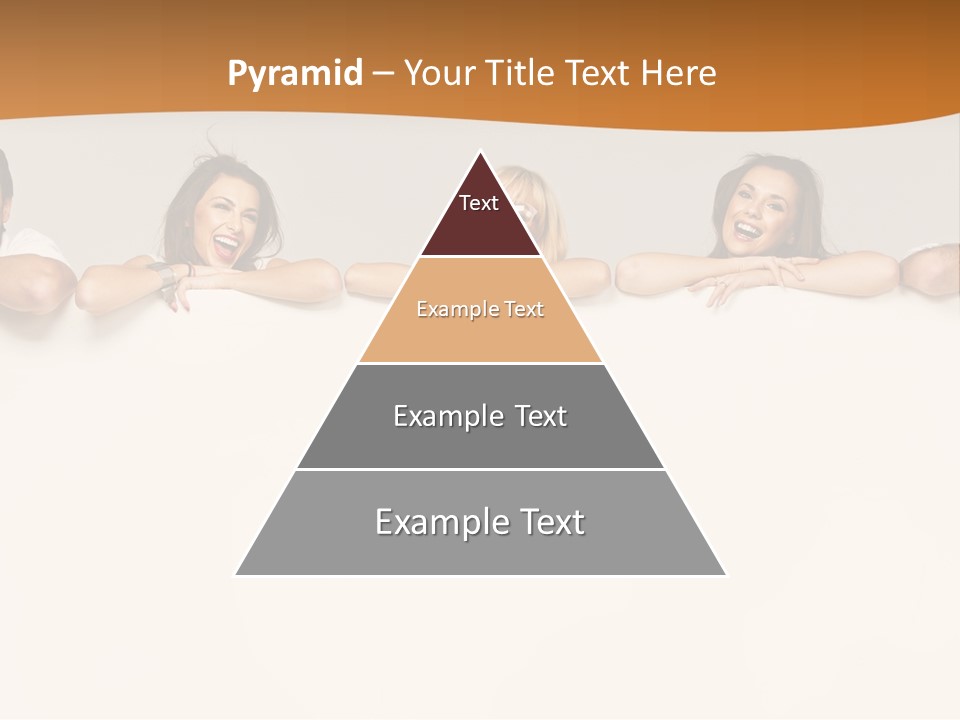 Arrow Smile Female PowerPoint Template