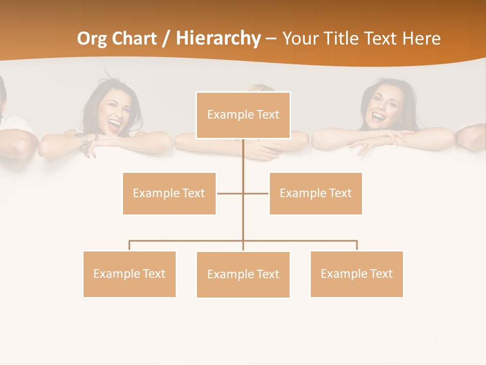 Arrow Smile Female PowerPoint Template