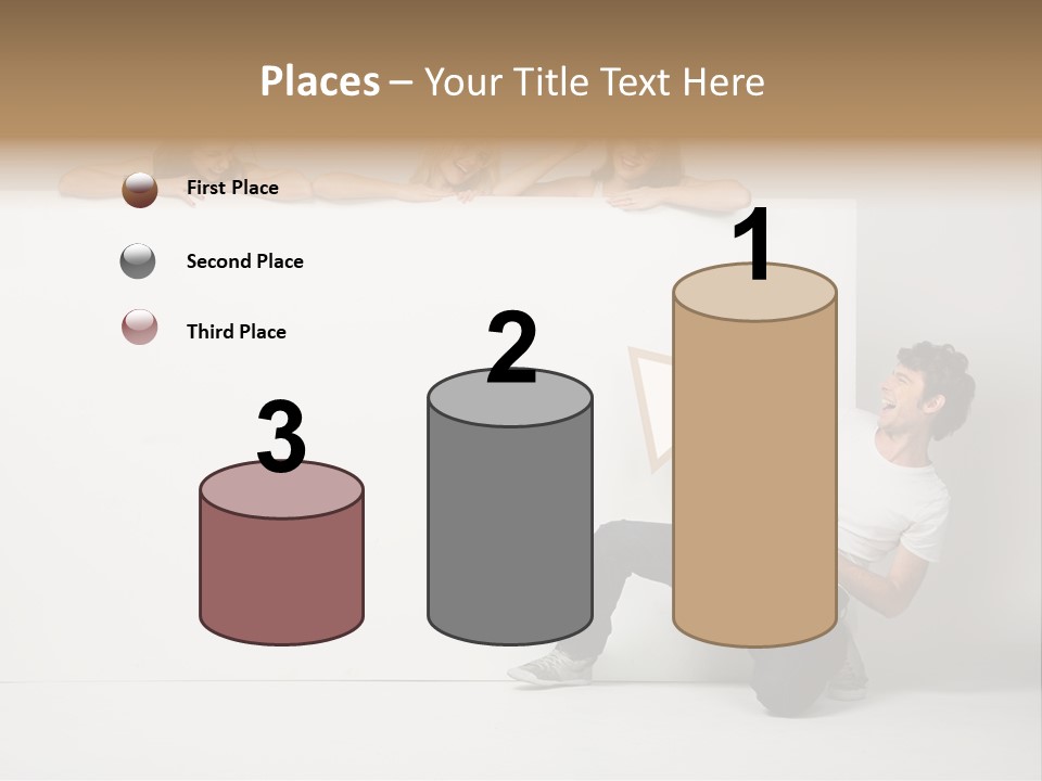 Sale Gesturing Together PowerPoint Template