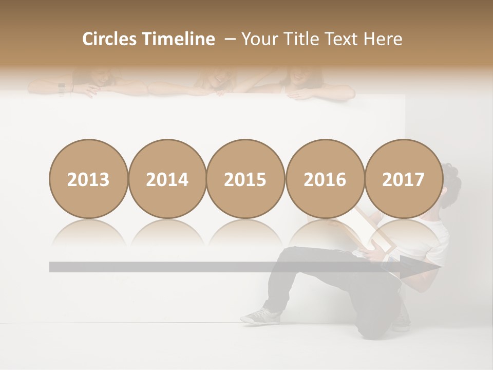 Sale Gesturing Together PowerPoint Template