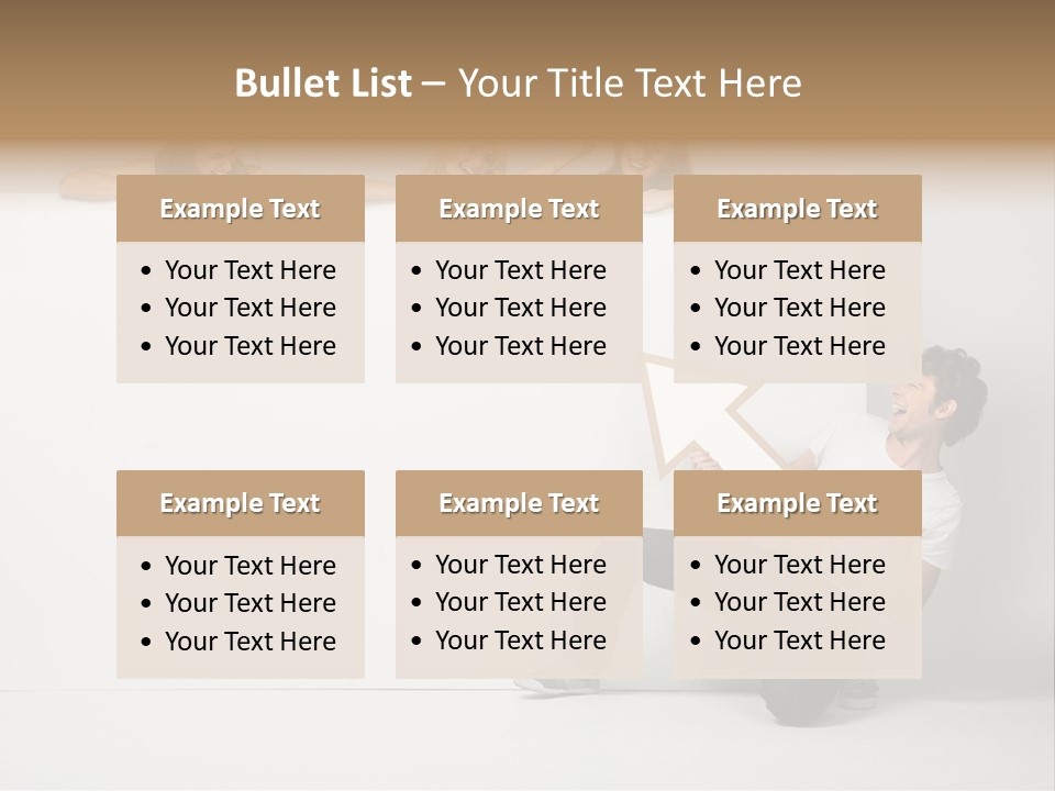 Sale Gesturing Together PowerPoint Template