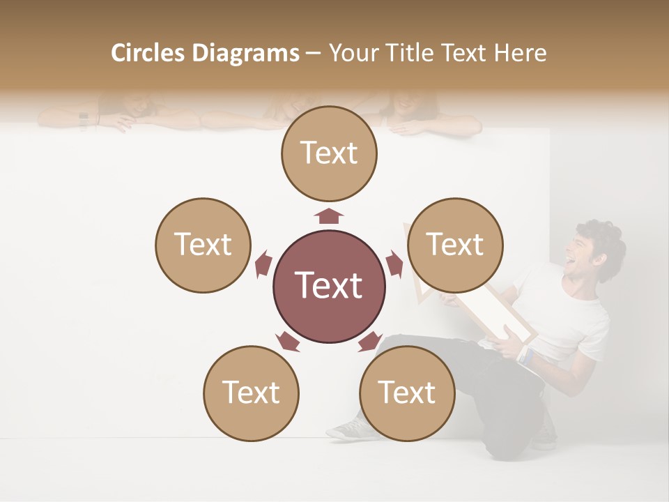 Sale Gesturing Together PowerPoint Template