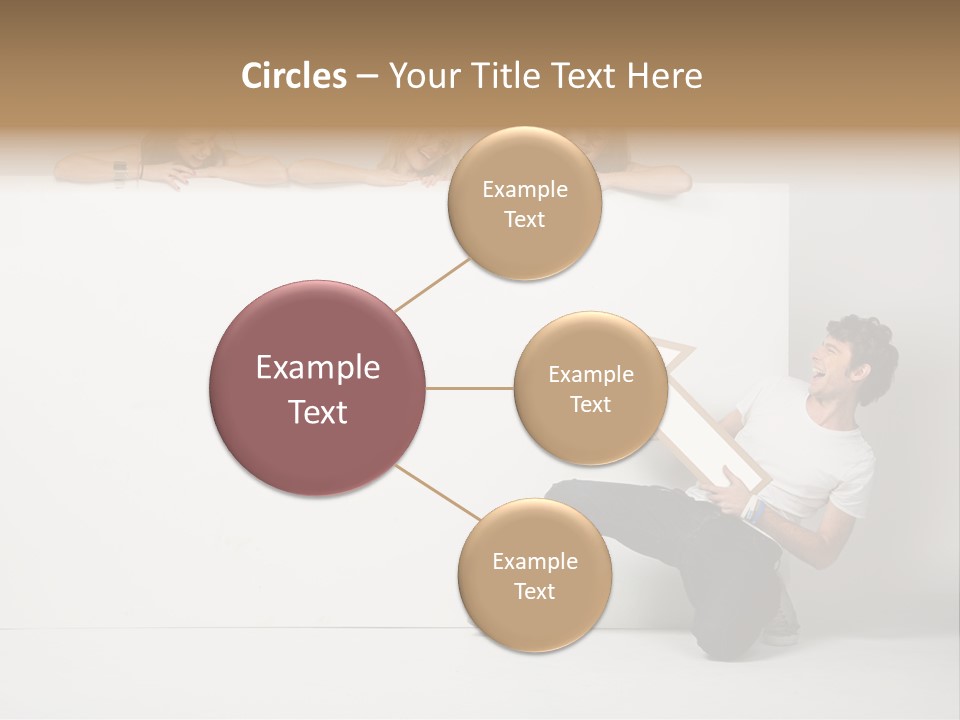 Sale Gesturing Together PowerPoint Template