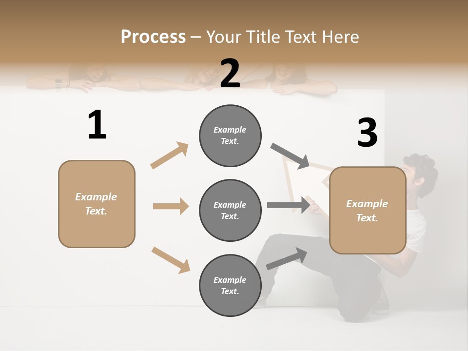 Sale Gesturing Together PowerPoint Template