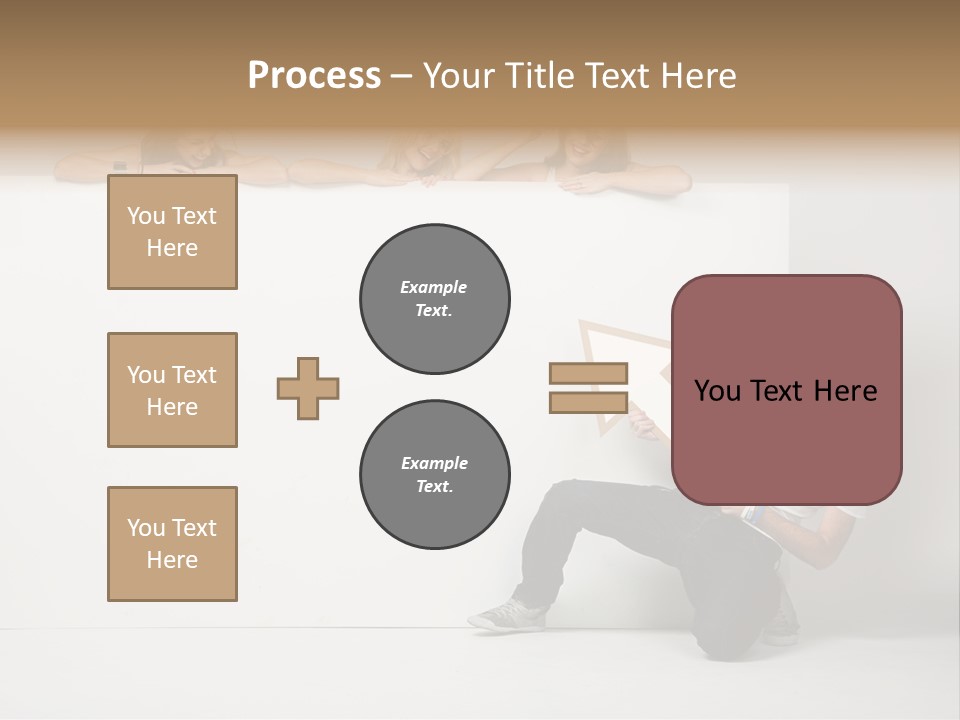 Sale Gesturing Together PowerPoint Template