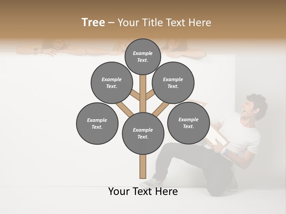 Sale Gesturing Together PowerPoint Template