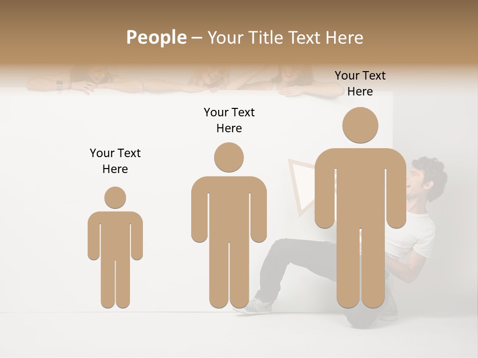 Sale Gesturing Together PowerPoint Template