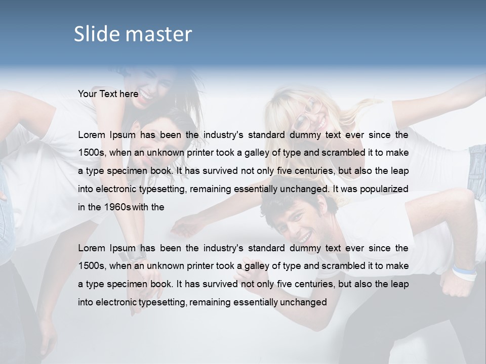 Guy Isolated Sale PowerPoint Template