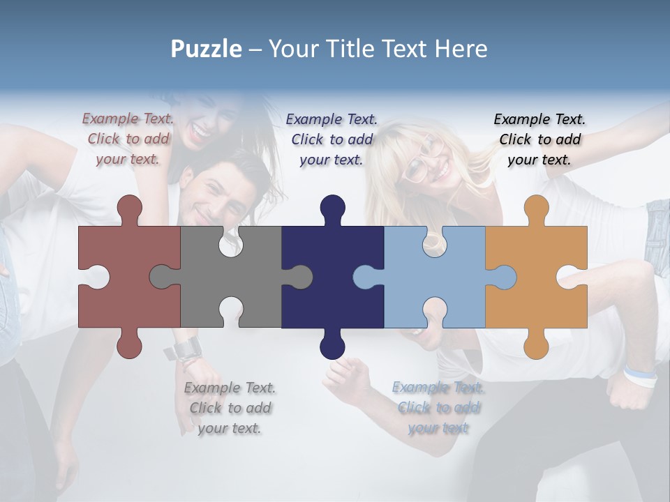 Guy Isolated Sale PowerPoint Template