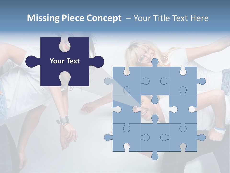 Guy Isolated Sale PowerPoint Template