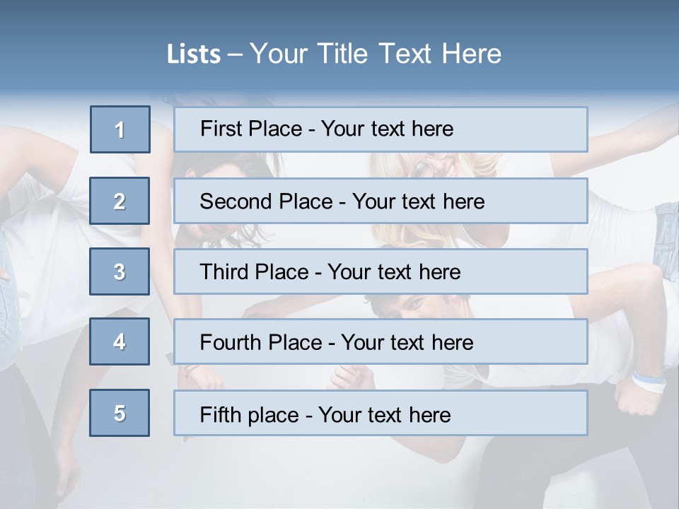 Guy Isolated Sale PowerPoint Template