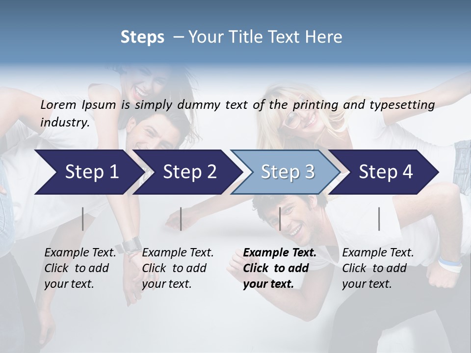 Guy Isolated Sale PowerPoint Template