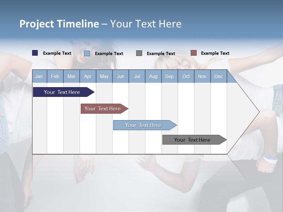 Guy Isolated Sale PowerPoint Template