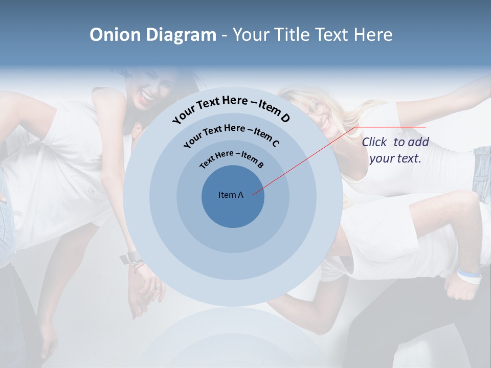 Guy Isolated Sale PowerPoint Template