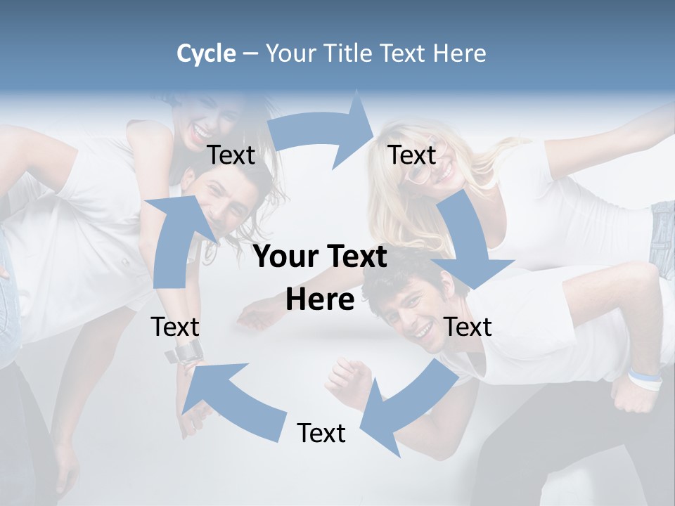 Guy Isolated Sale PowerPoint Template