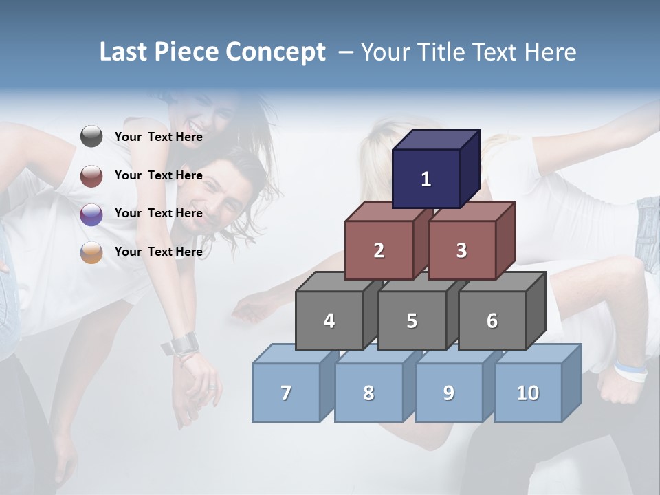 Guy Isolated Sale PowerPoint Template