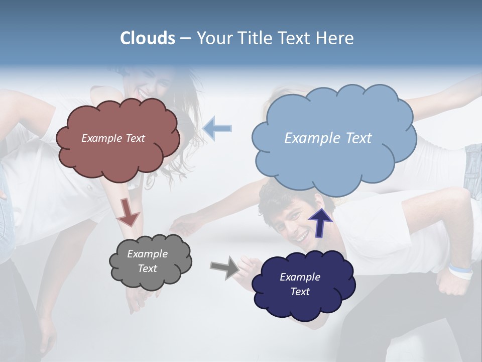 Guy Isolated Sale PowerPoint Template