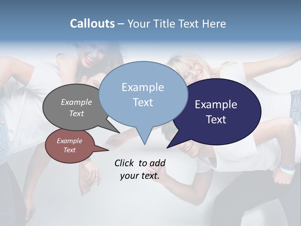 Guy Isolated Sale PowerPoint Template