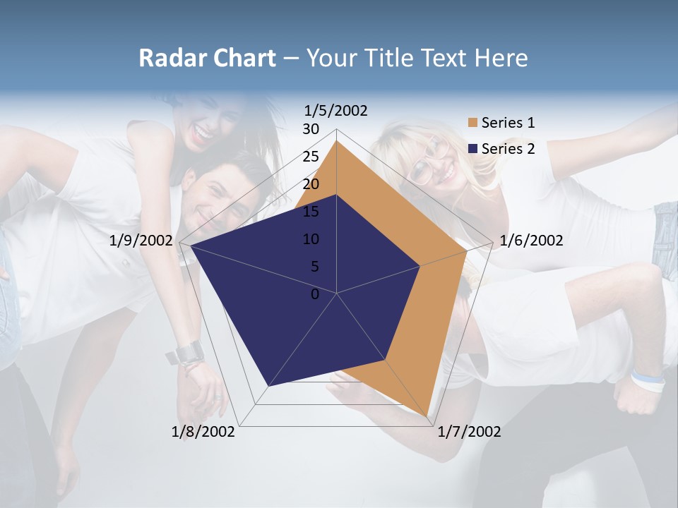 Guy Isolated Sale PowerPoint Template
