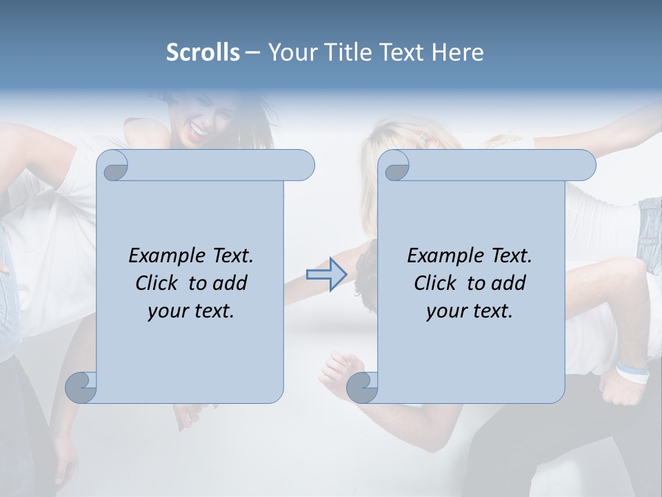 Guy Isolated Sale PowerPoint Template