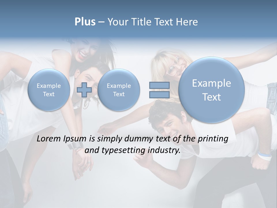Guy Isolated Sale PowerPoint Template