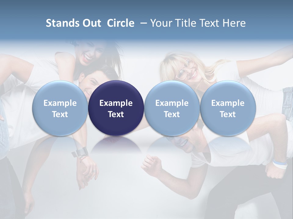 Guy Isolated Sale PowerPoint Template