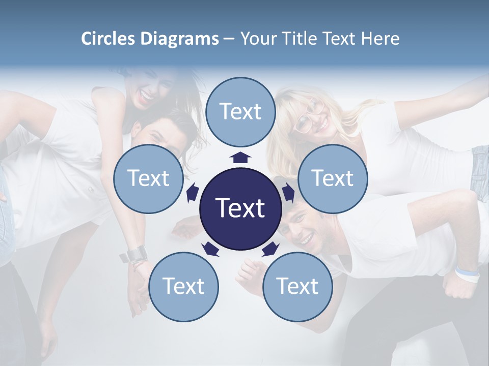 Guy Isolated Sale PowerPoint Template