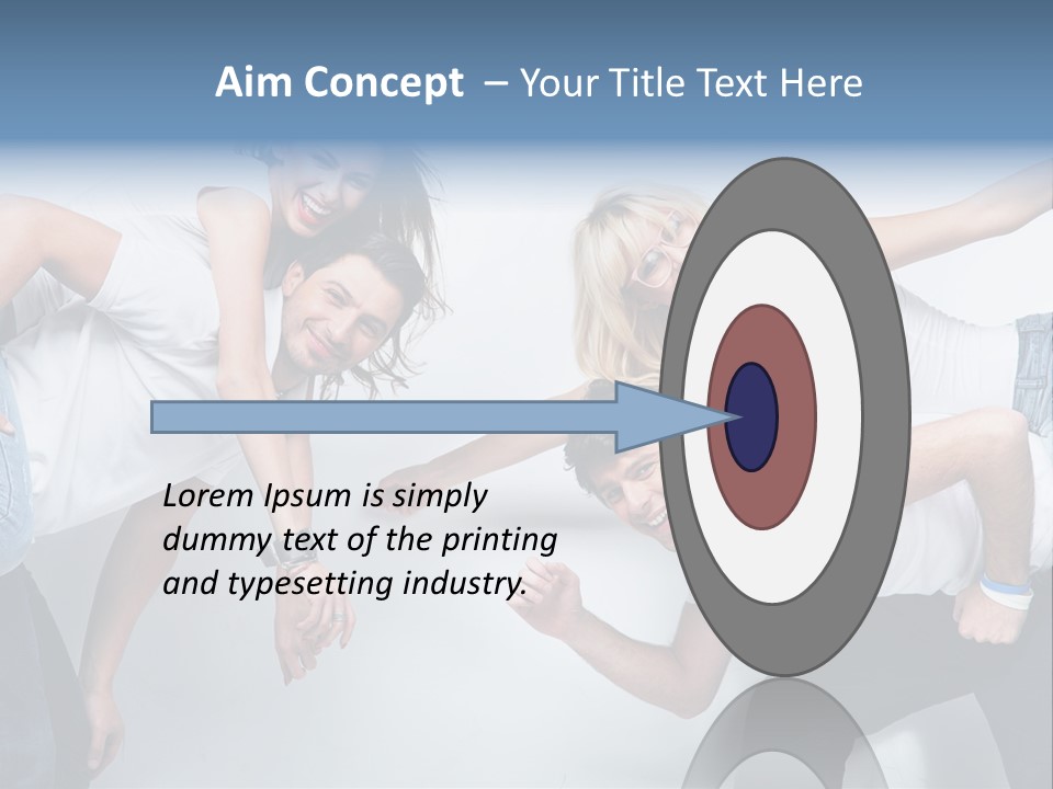 Guy Isolated Sale PowerPoint Template